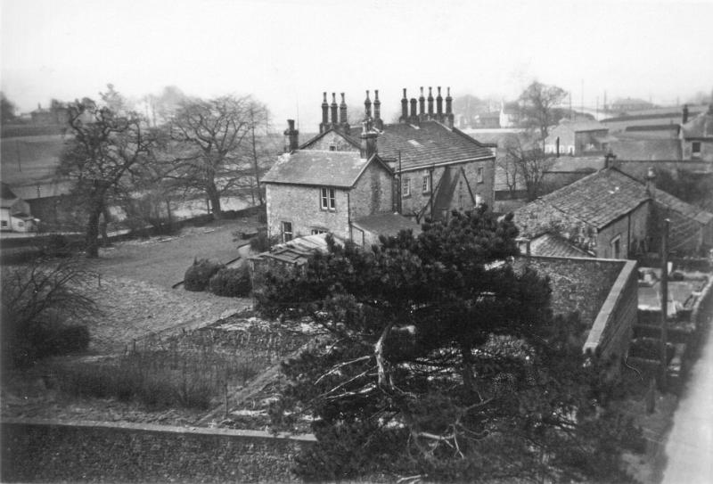 Vicarage from tower.JPG - The Vicarage - from the church tower.